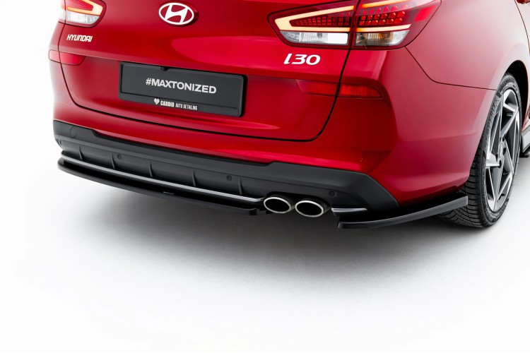 Rear Side Splitters V.1 Hyundai I30 N-Line Wagon Mk3 Facelift