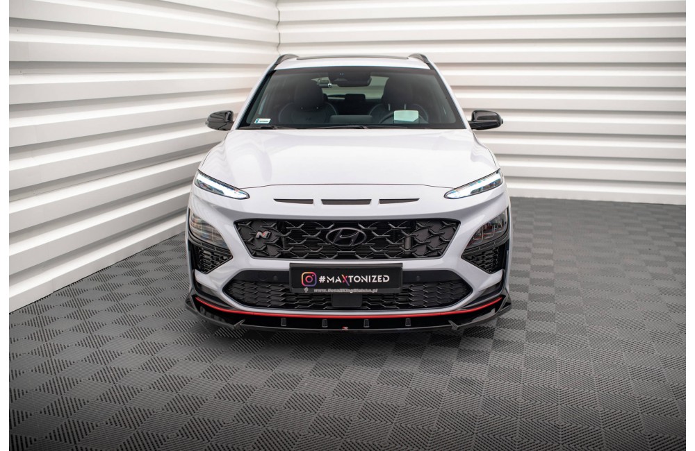 Front Splitter V.2 Hyundai Kona N Mk1