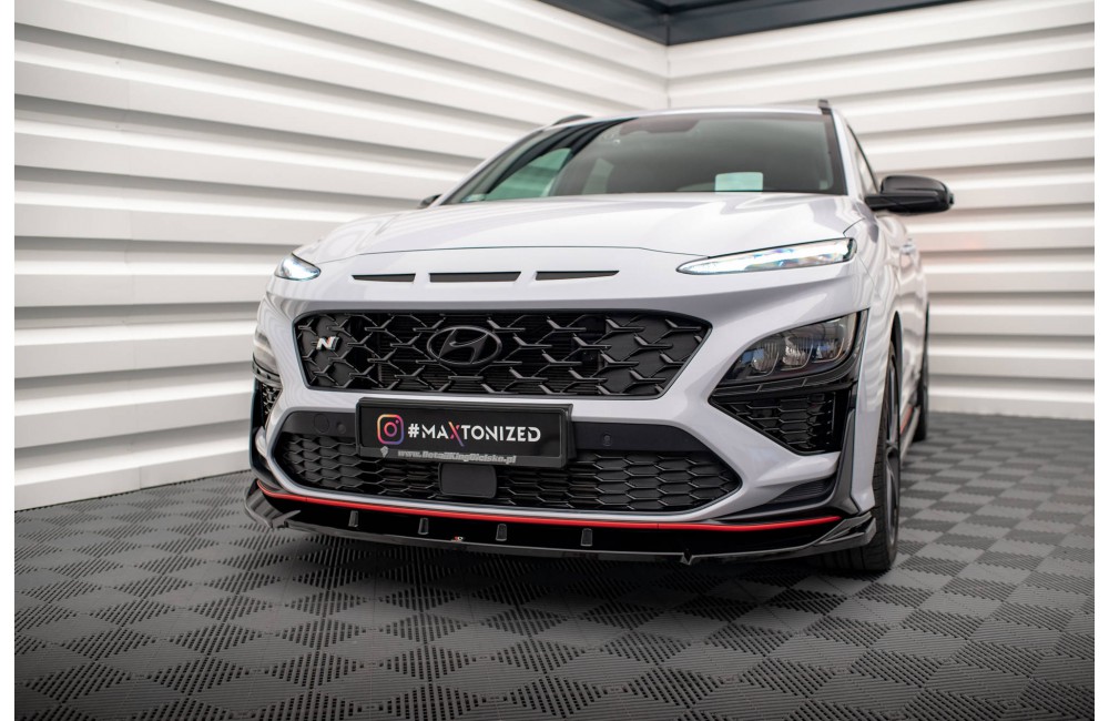 Front Splitter V.2 Hyundai Kona N Mk1