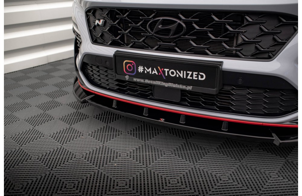 Front Splitter V.2 Hyundai Kona N Mk1