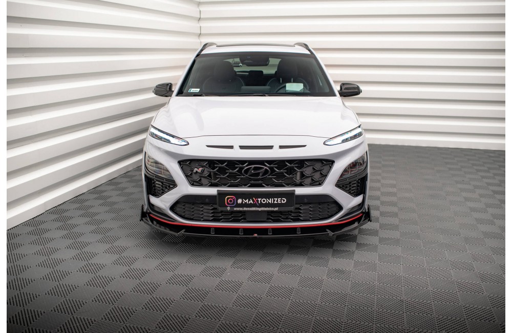 Front Splitter V.2 + Flaps Hyundai Kona N Mk1