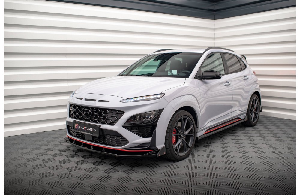 Front Splitter V.2 + Flaps Hyundai Kona N Mk1