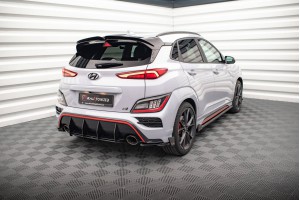 Rear Side Splitters V.1 + Flaps Hyundai Kona N Mk1