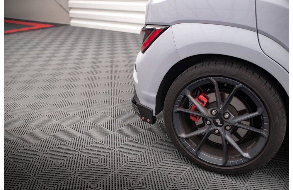Rear Side Splitters V.1 + Flaps Hyundai Kona N Mk1