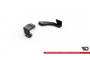 Rear Side Splitters V.1 + Flaps Hyundai Kona N Mk1