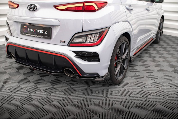 Πίσω Πλευρικοί Splitters V.2 Hyundai Kona N Mk1