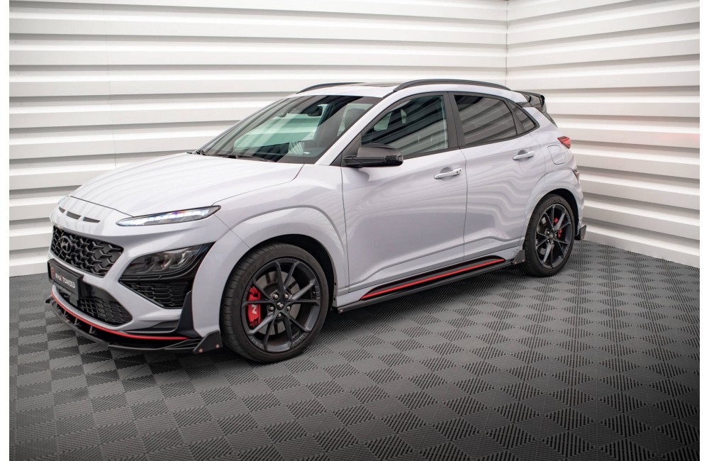 Side Skirts Diffusers V.1 + Flaps Hyundai Kona N Mk1 Side Skirts Diffusers V.1 + Flaps Hyundai Kona N Mk1