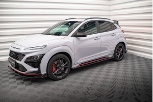Side Skirts Diffusers V.1 + Flaps Hyundai Kona N Mk1 Side Skirts Diffusers V.1 + Flaps Hyundai Kona N Mk1