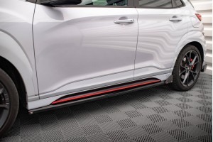 Side Skirts Diffusers V.1 + Flaps Hyundai Kona N Mk1 Side Skirts Diffusers V.1 + Flaps Hyundai Kona N Mk1
