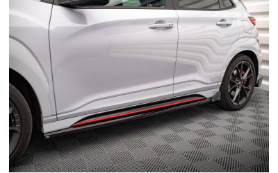 Side Skirts Diffusers V.1 + Flaps Hyundai Kona N Mk1