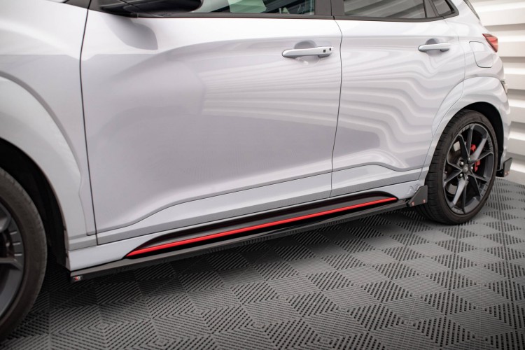 Πλευρικές Skirts Diffusers V.1 + Flaps Hyundai Kona N Mk1