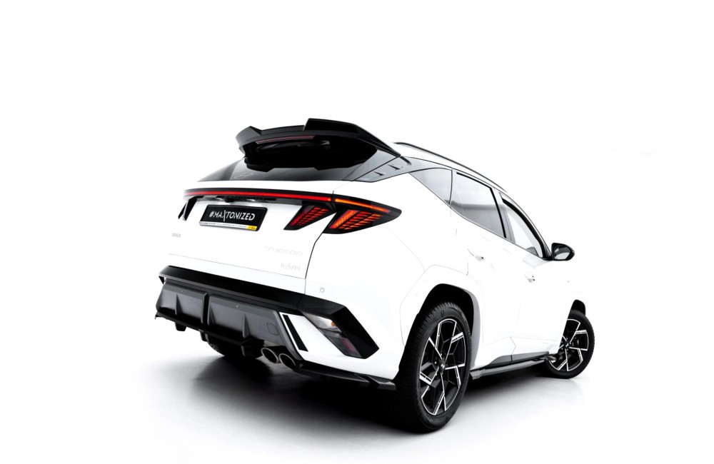 Rear Splitter (with vertical bars) Hyundai Tucson N-Line Mk4 Facelift