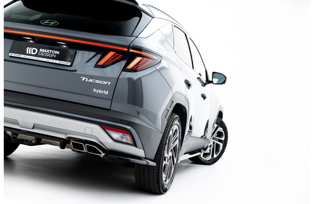 Rear Splitter (with vertical bars) Hyundai Tucson Mk4 Facelift
