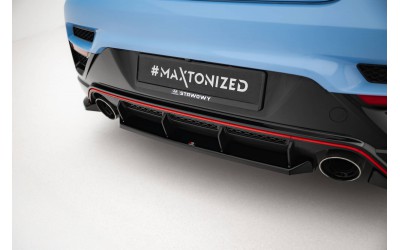 Central Rear Splitter for Hyundai Veloster N Mk2