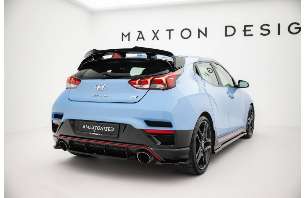 Central Rear Splitter for Hyundai Veloster N Mk2