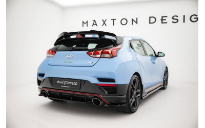 Central Rear Splitter for Hyundai Veloster N Mk2