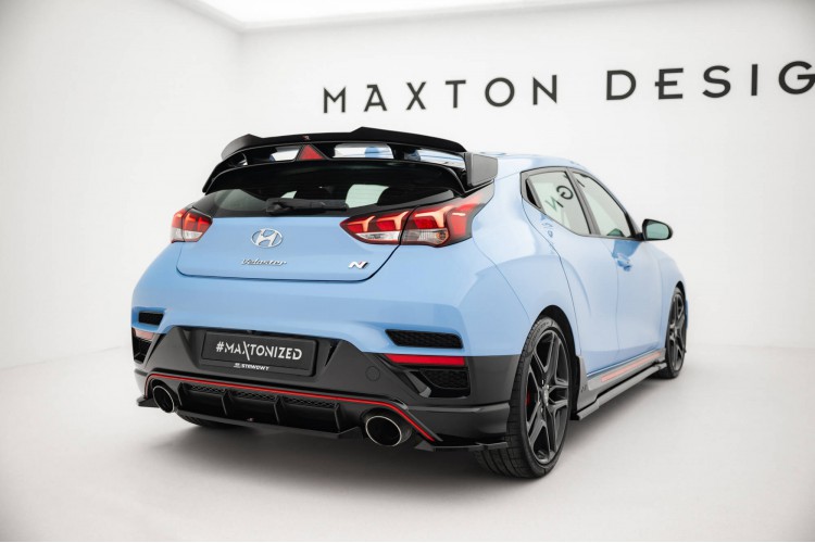 Κεντρικός Πίσω Splitter για Hyundai Veloster N Mk2