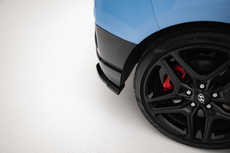 Πίσω Πλευρικοί Splitters Hyundai Veloster N Mk2