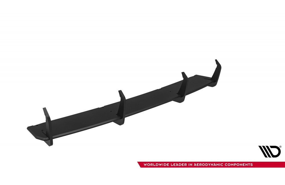 Street Pro Rear Diffuser Hyundai Elantra N Mk7 - Black
