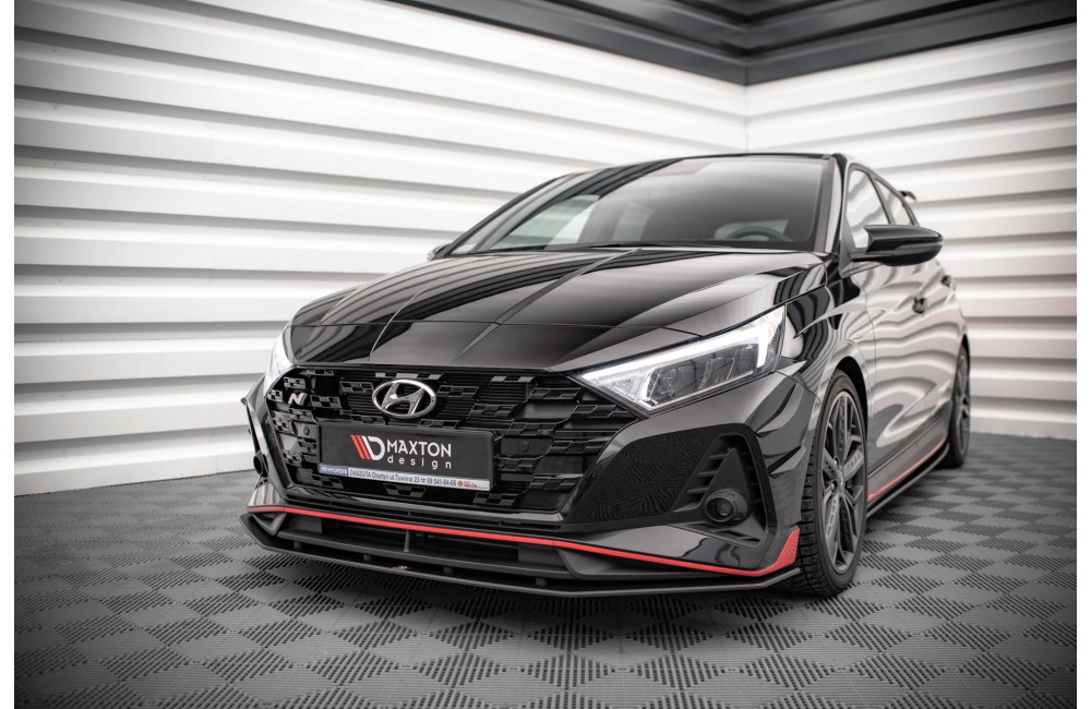 Street Pro Front Splitter Hyundai I20 N Mk3 - Black