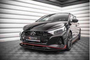 Street Pro Front Splitter Hyundai I20 N Mk3 - Black