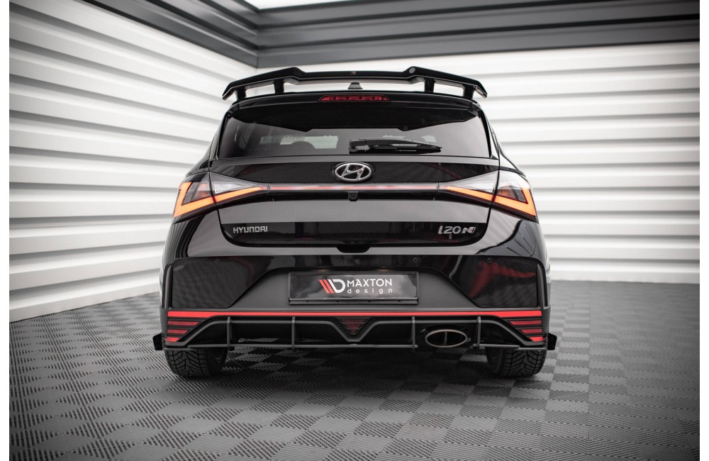 Street Pro Rear Diffuser Hyundai I20 N Mk3 - Black