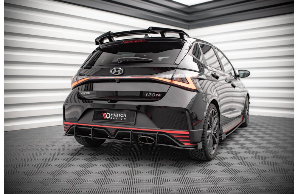 Street Pro Rear Diffuser Hyundai I20 N Mk3 - Black