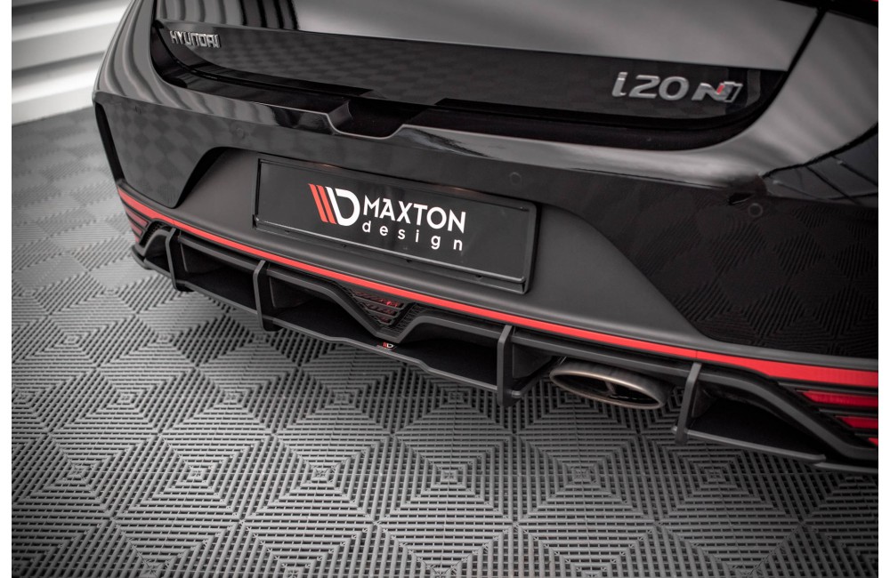 Street Pro Rear Diffuser Hyundai I20 N Mk3 - Black