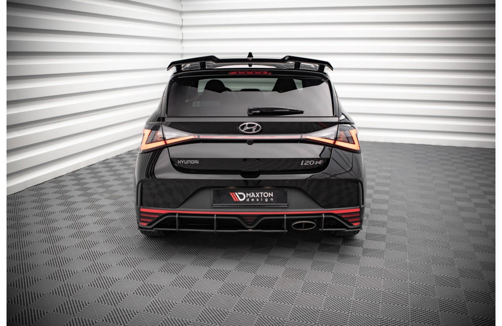 Street Pro Rear Side Splitters Hyundai I20 N Mk3 - Black