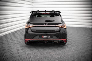 Street Pro Rear Side Splitters Hyundai I20 N Mk3 - Black