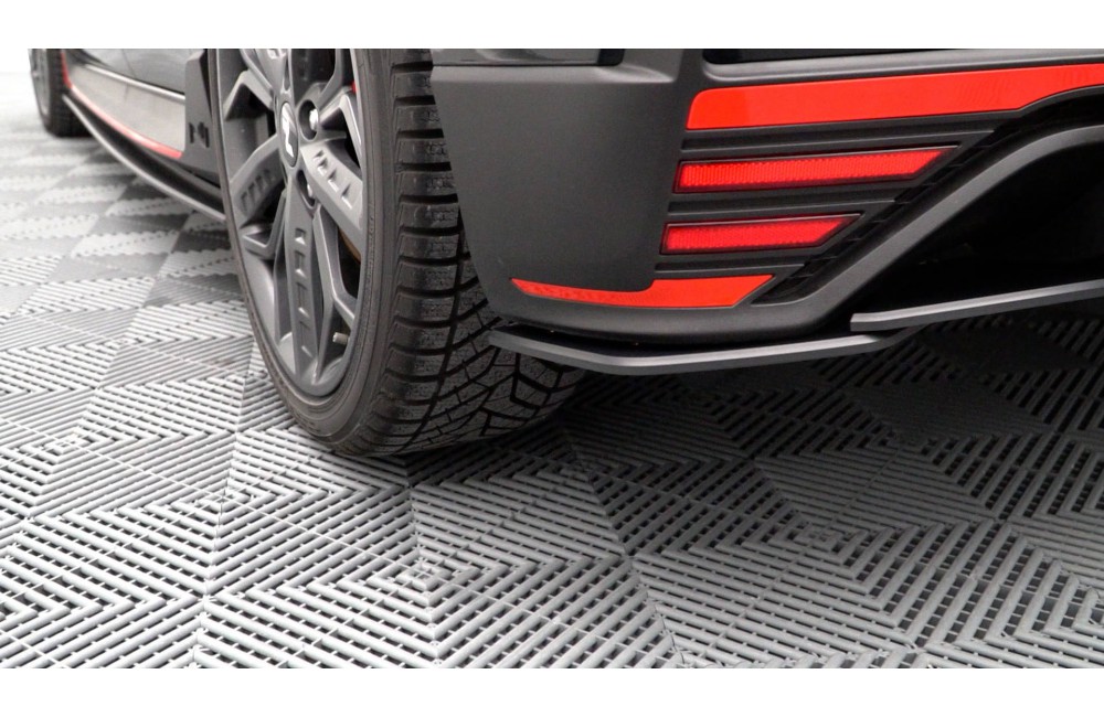 Street Pro Rear Side Splitters Hyundai I20 N Mk3 - Black