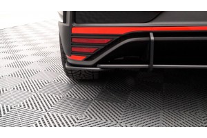 Street Pro Rear Side Splitters Hyundai I20 N Mk3 - Black
