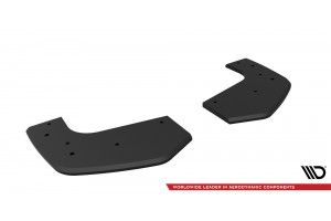 Street Pro Rear Side Splitters Hyundai I20 N Mk3 - Black
