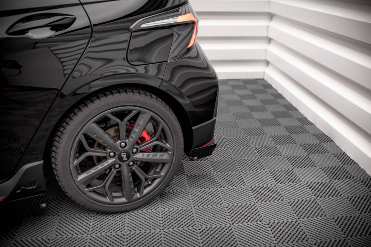 Street Pro Πίσω Πλευρικοί Splitters + Flaps Hyundai I20 N Mk3