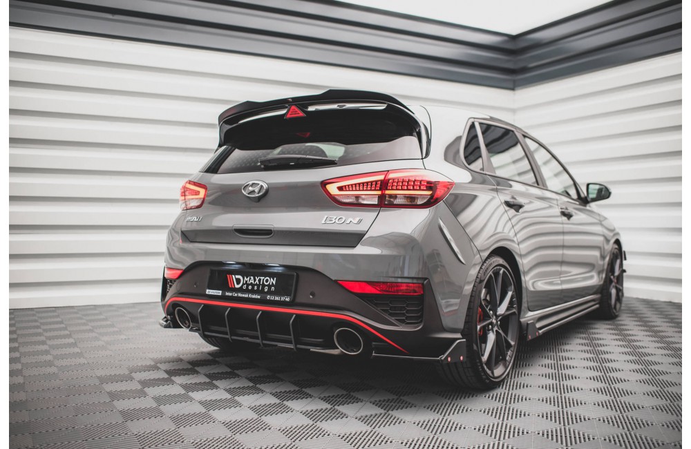 Street Pro Rear Diffuser Hyundai I30 N Hatchback Mk3 Facelift - Black Street Pro Rear Diffuser Hyundai I30 N Hatchback Mk3 Facelift - Black