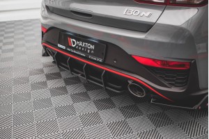 Street Pro Rear Diffuser Hyundai I30 N Hatchback Mk3 Facelift - Black Street Pro Rear Diffuser Hyundai I30 N Hatchback Mk3 Facelift - Black