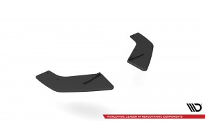 Street Pro Rear Side Splitters Hyundai I30 N Hatchback Mk3 Facelift - Black