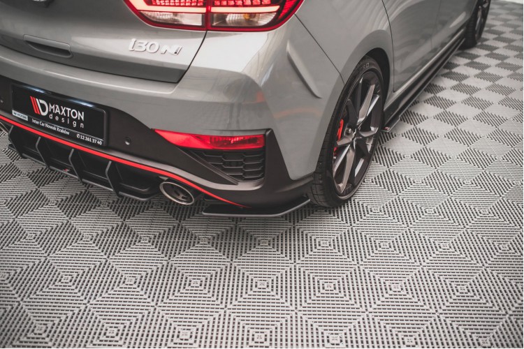 Street Pro Πίσω Πλευρικοί Splitters Hyundai I30 N Hatchback Mk3 Facelift