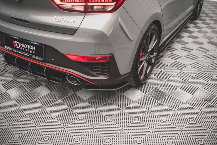 Street Pro Πίσω Πλευρικοί Splitters Hyundai I30 N Hatchback Mk3 Facelift