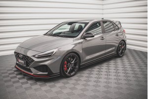 Street Pro Side Skirts Diffusers V.2 Hyundai I30 N - Black