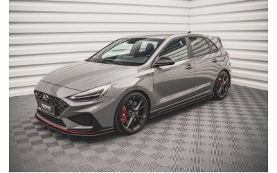 Street Pro Side Skirts Diffusers V.2 Hyundai I30 N - Black
