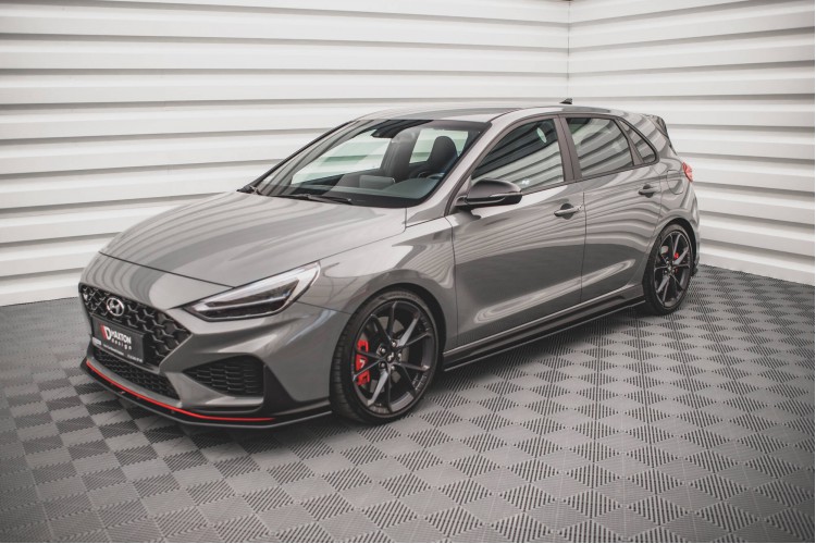 Street Pro Side Skirts Diffusers V.2 Hyundai I30 N / N-Line Hatchback / Fastback Mk3 / Mk3 Facelift