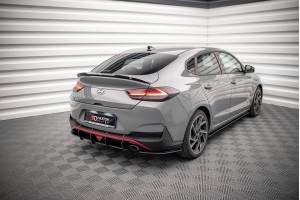 Street Pro Rear Diffuser Hyundai I30 Fastback N-Line Mk3 Facelift - Black