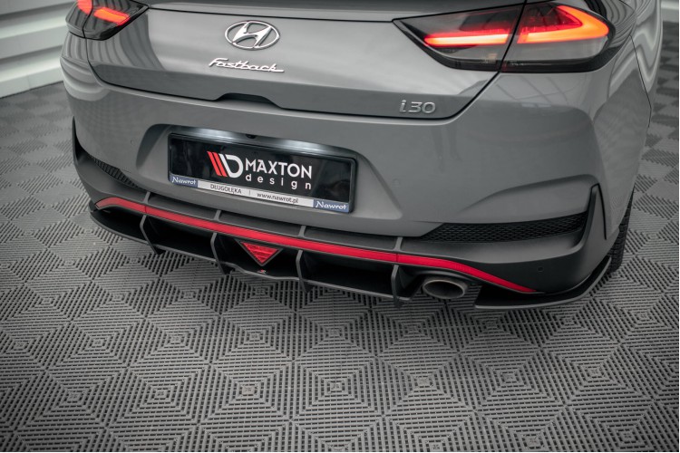 Street Pro Πίσω Diffuser Hyundai I30 Fastback N-Line Mk3 Facelift