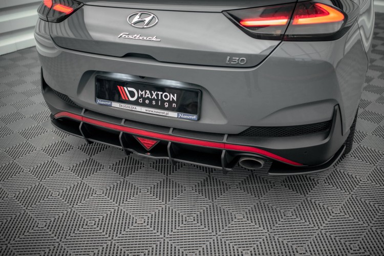 Street Pro Πίσω Diffuser Hyundai I30 Fastback N-Line Mk3 Facelift