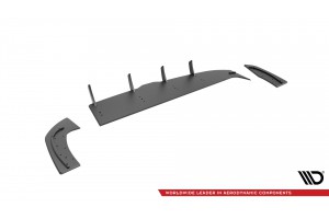 Street Pro Rear Diffuser Hyundai I30 Fastback N-Line Mk3 Facelift - Black