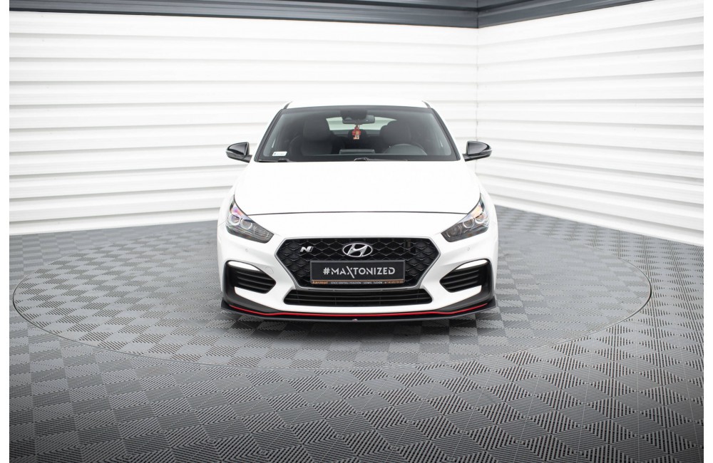 Street Pro Front Splitter Hyundai I30 N Mk3 Hatchback / Fastback - Black