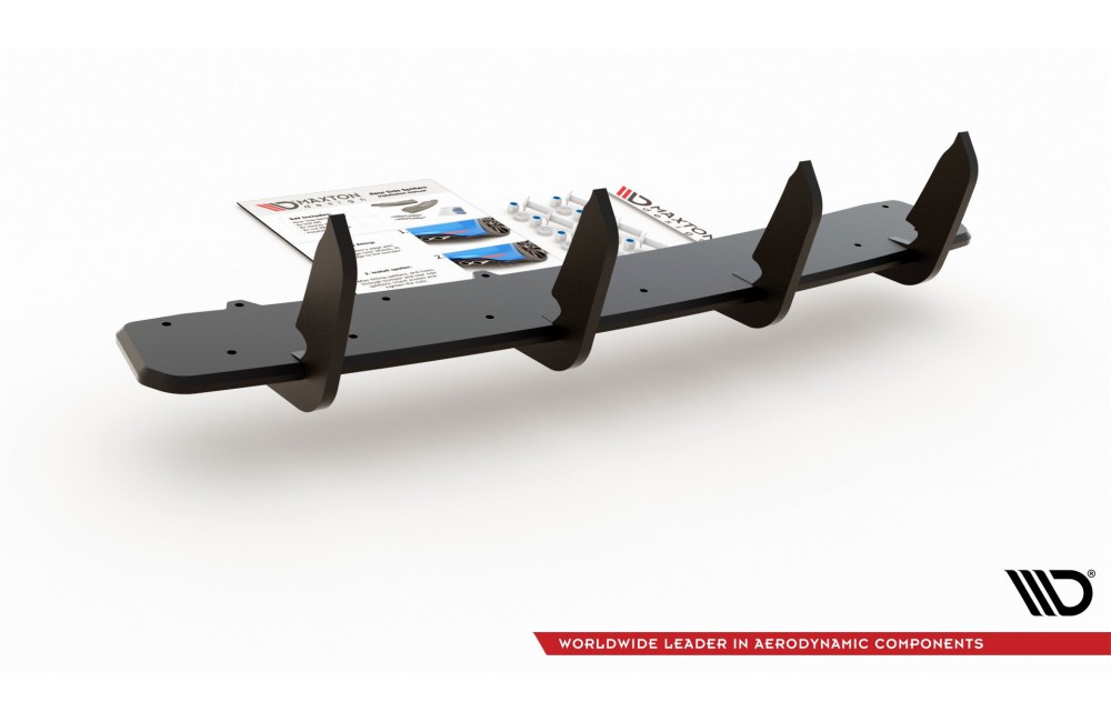 Street Pro Rear Diffuser V.1 Hyundai I30 N Mk3 Hatchback - Black