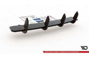Street Pro Rear Diffuser V.1 Hyundai I30 N Mk3 Hatchback - Black