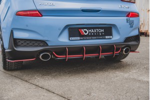 Street Pro Rear Diffuser V.1 Hyundai I30 N Mk3 Hatchback - Black